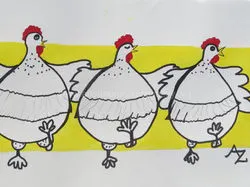 Chick to Chick by Ann Zanbilowicz_edited