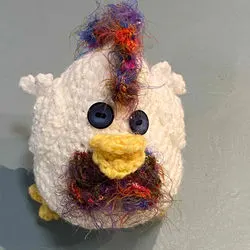 Chicken Little in Wool by Jenny Nixon